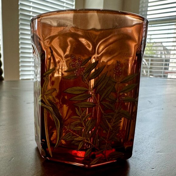 *** EMPTY JAR ONLY *** Apothecary 18 Woody Sandalwood Vanilla Small Glass Candle - Picture 3 of 5